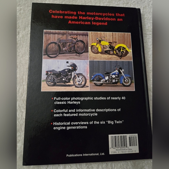 Harley-Davidson An American Classic By Doug Mitchell Coffee Table Book - Picture 8 of 14